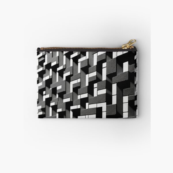 Item preview, Fantasy pattern geometric boxes black white gray designed and sold by G-M-Designs.