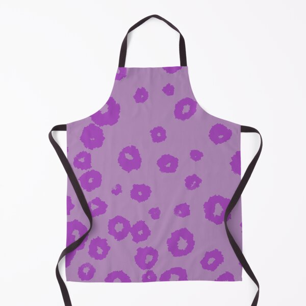 Item preview, Purple flowers, simple hand-drawn leopard print. designed and sold by SanaBerzh.
