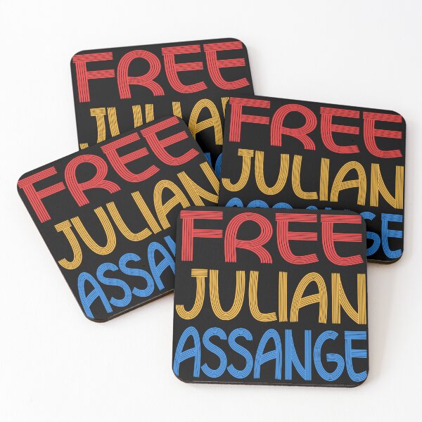 Item preview, Free Julian Assange designed and sold by Tia-tez.