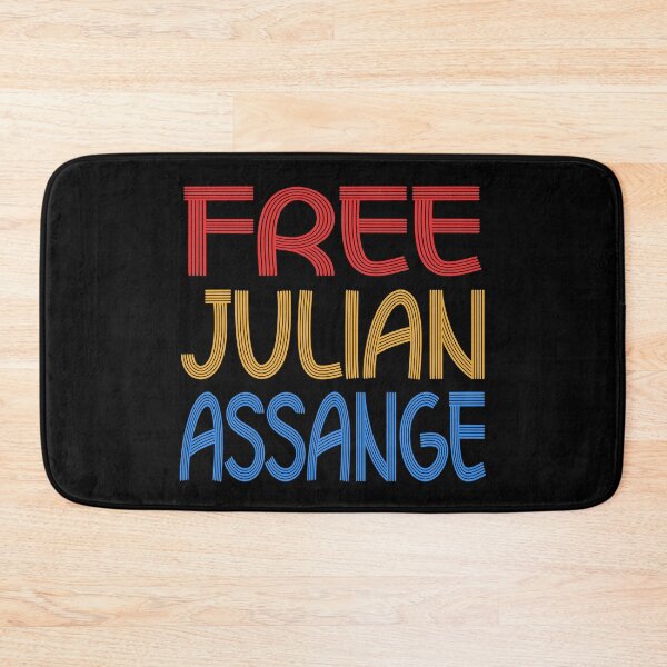 Item preview, Free Julian Assange designed and sold by Tia-tez.