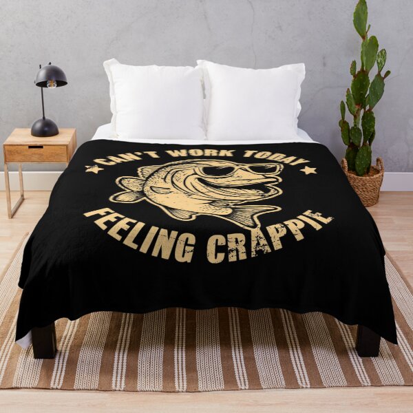 Item preview, Vintage Funny Saying Crappie Fishing Apparel For Fishermen designed and sold by Olivia Thompson.