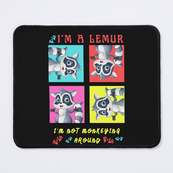 Item preview, Lemur Lovers Exotic Fauna Funny Animals Humor designed and sold by LamarrDreams13.