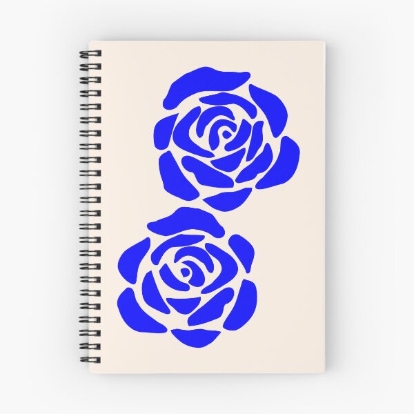 Item preview, Impossible Couple of  Blue Vintage Abstract Roses Shapes Mania designed and sold by Shapes-Mania.