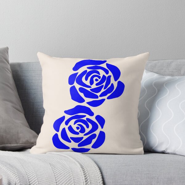Item preview, Impossible Couple of  Blue Vintage Abstract Roses Shapes Mania designed and sold by Shapes-Mania.