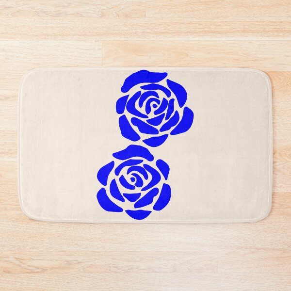 Item preview, Impossible Couple of  Blue Vintage Abstract Roses Shapes Mania designed and sold by Shapes-Mania.