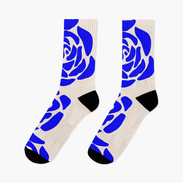 Item preview, Impossible Couple of  Blue Vintage Abstract Roses Shapes Mania designed and sold by Shapes-Mania.