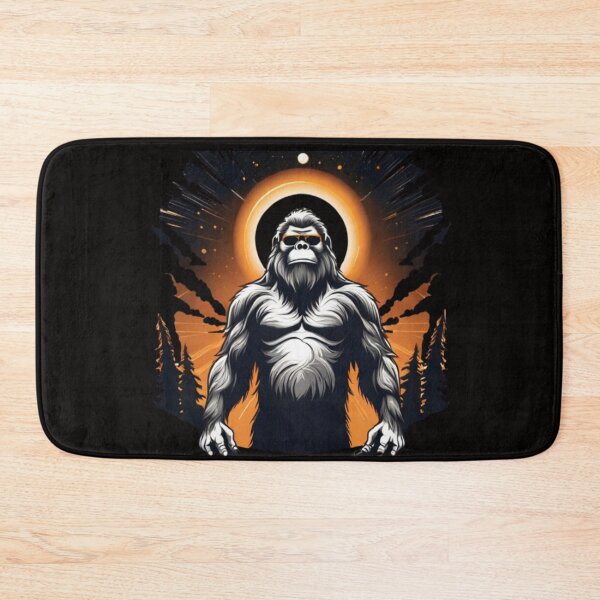 Item preview, Solar Eclipse 2024 Bigfoot wearing solar eclipse designed and sold by Creativedsigna.
