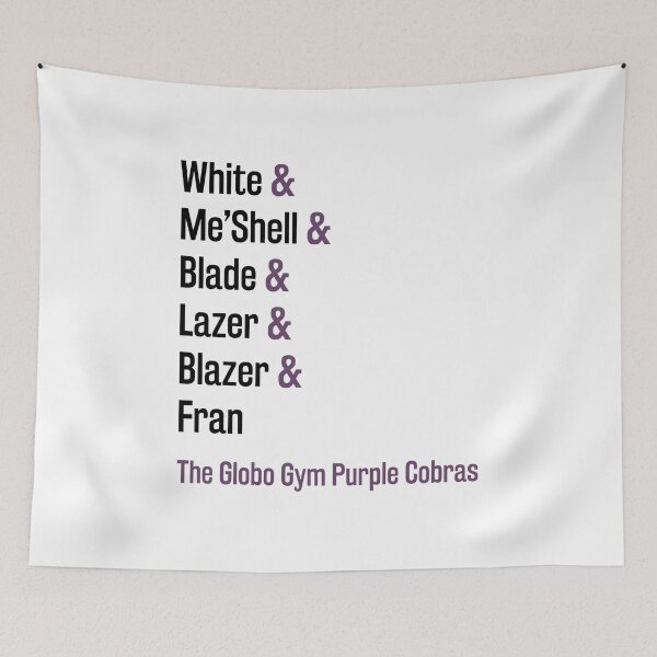 Item preview, Dodgeball: The Globo Gym Purple Cobras designed and sold by GriskoDesigns.