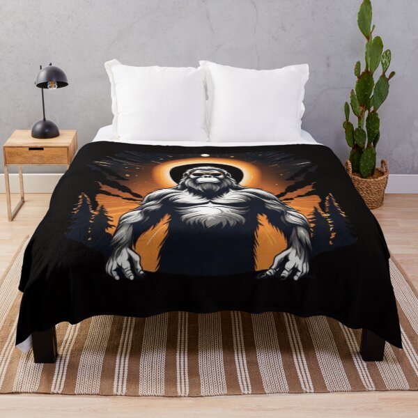 Item preview, Solar Eclipse 2024 Bigfoot wearing solar eclipse designed and sold by Creativedsigna.