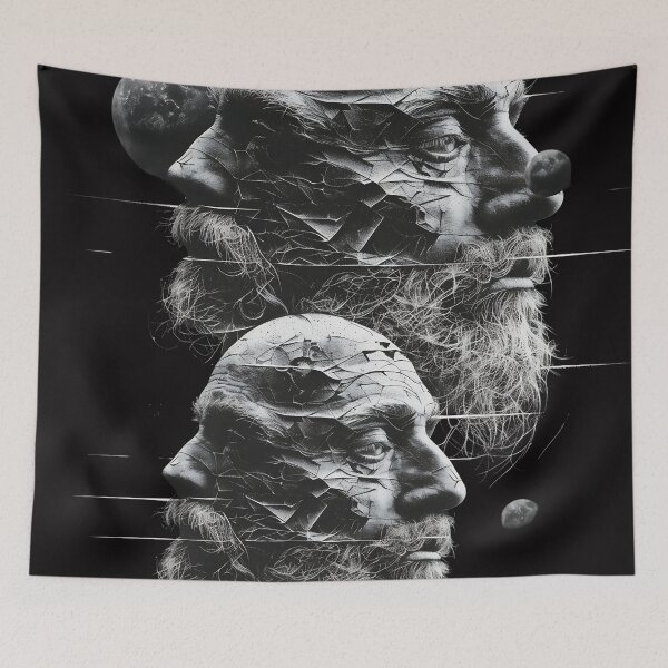 Item preview, Cosmic Wisdom Abstract Art designed and sold by Obsidian Ink by Wilshire.