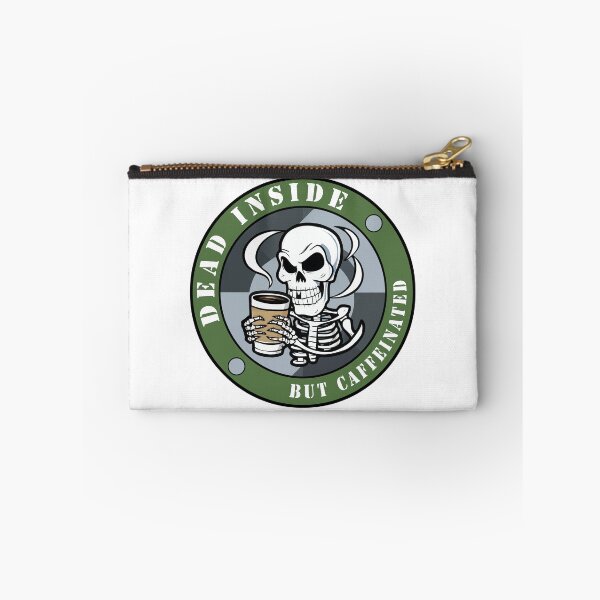 Item preview, Dead Inside. But Caffeinated designed and sold by Angry Swan Designs.