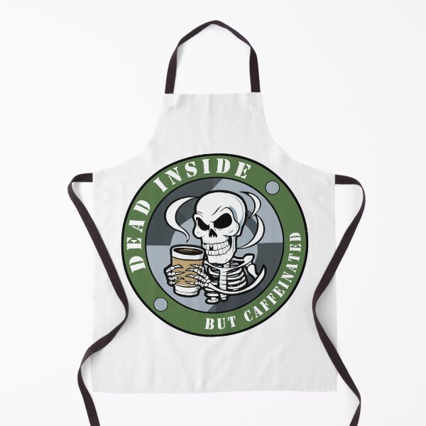 Item preview, Dead Inside. But Caffeinated designed and sold by Angry Swan Designs.