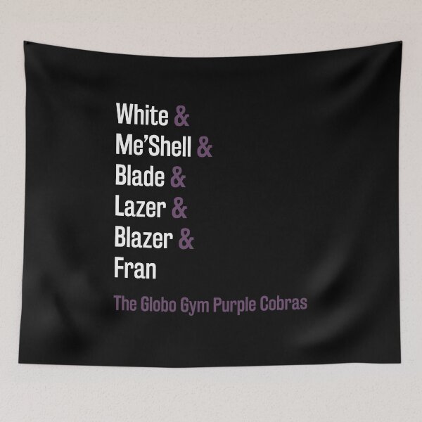 Item preview, Dodgeball: The Globo Gym Purple Cobras designed and sold by GriskoDesigns.