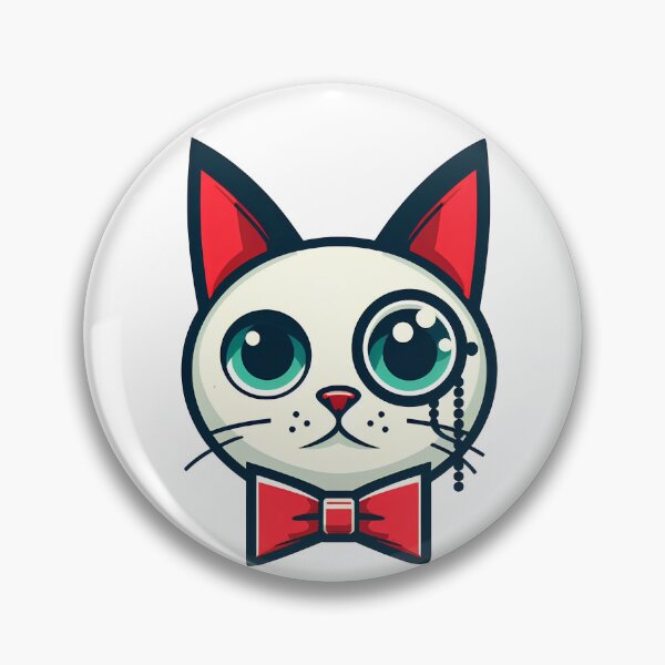 Artikelvorschau, Katze trägt Monokel entworfen und verkauft von MikePL.