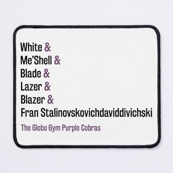Item preview, Dodgeball: The Globo Gym Purple Cobras designed and sold by GriskoDesigns.