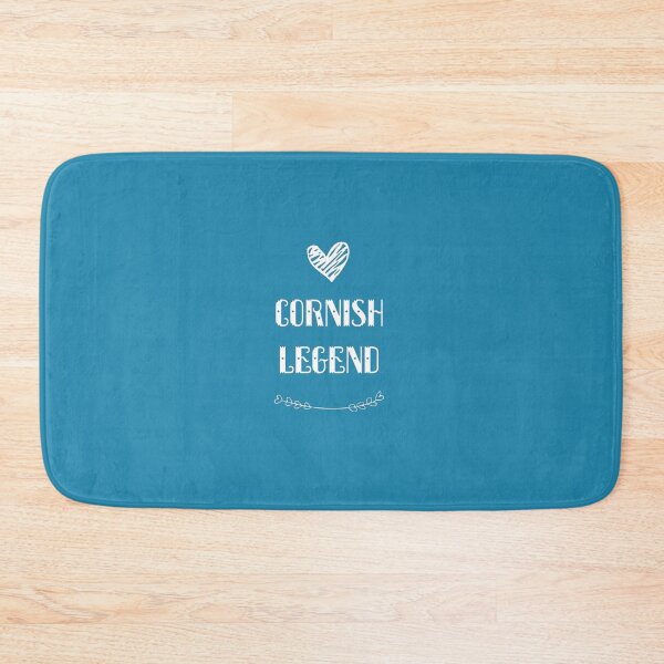 Item preview, Cornish legend teal blue designed and sold by PiskieChicGifts.