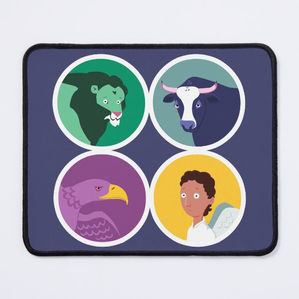 Item preview, The Four Evangelists - their Symbols designed and sold by Studio Mattie.