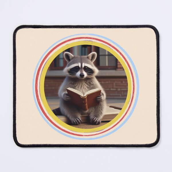 Item preview, Just One More Chapter Reading Book Raccoon designed and sold by SunfullyYours.