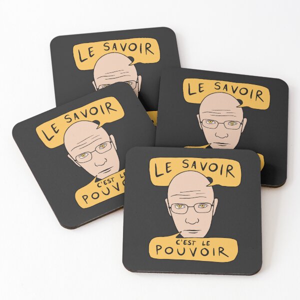 Item preview, Michel Foucault Quote - Le Savoir C'est Le Pouvoir designed and sold by isstgeschichte.
