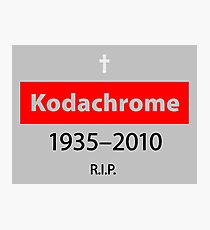 KODACHROME Photographic Print