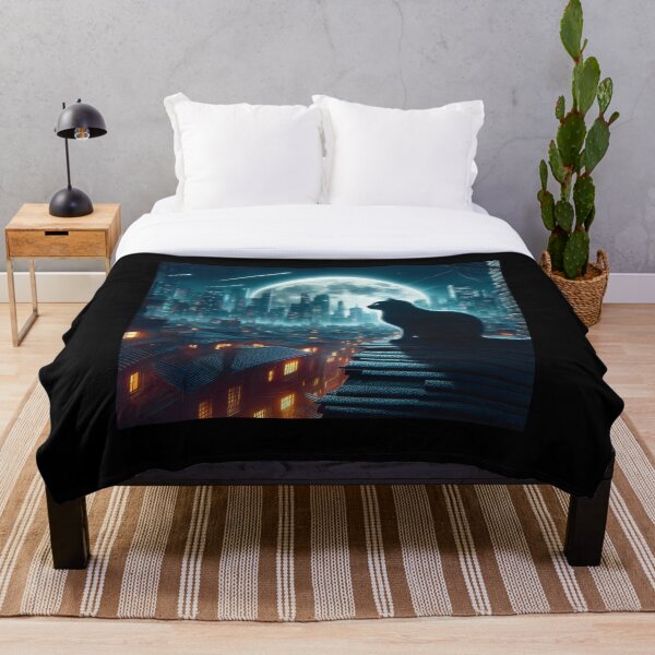 Item preview, Black Cat at Night designed and sold by SergioColli.