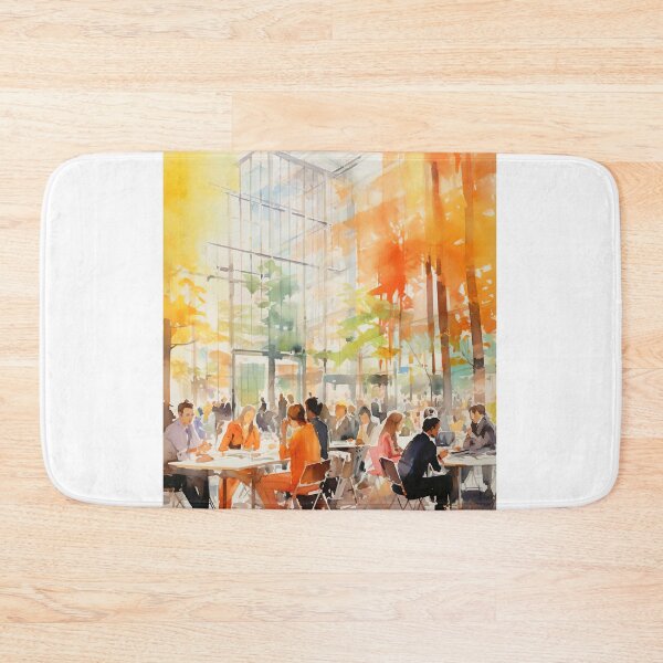 Item preview, Unique Watercolor Collaborative Office-Coffee Space 39 of 39 designed and sold by TheBrainArt.