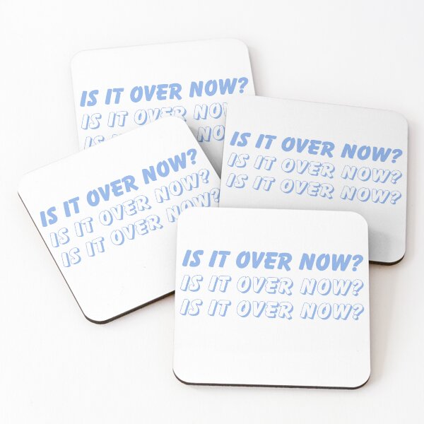 Item preview, IS IT OVER NOW? TAYLOR SWIFT MERCH STICKER designed and sold by SpeakNowSwiftie  Shop.