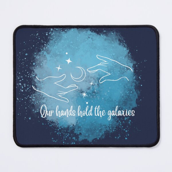 Item preview, In the cosmic dance, our hands hold the galaxies. designed and sold by heartfeltarts93.