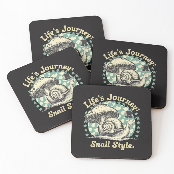 Item preview, Cool t-shirt with a snail for insect lovers- 'LIFE'S JOUURNEY SNAIL STYLE'. designed and sold by Gadget80.