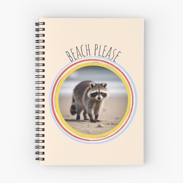 Item preview, Raccoon Beach Summer Sand Funny Saying designed and sold by SunfullyYours.