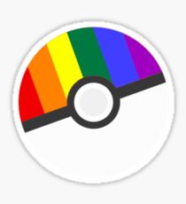 Pokemon 'Prideball' Sticker