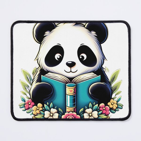 Item preview, Panda reading a book designed and sold by MikePL.