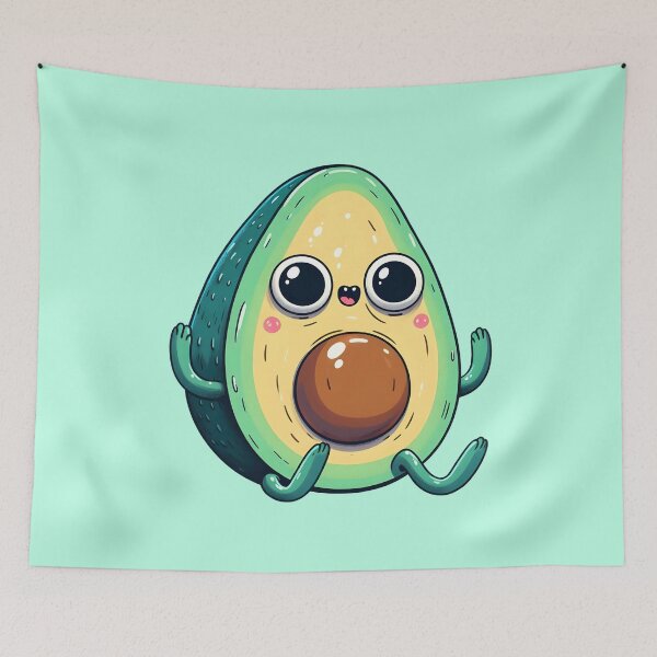 Item preview, Cute avocado designed and sold by Anna Halasek.
