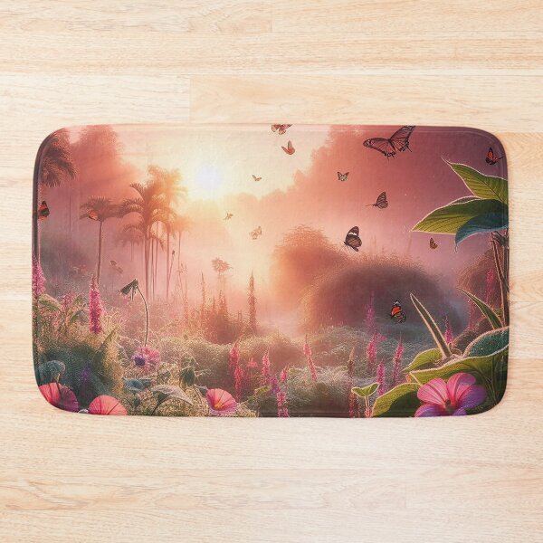 Item preview, Butterfly paradise at sunrise designed and sold by Cerberus-Art.