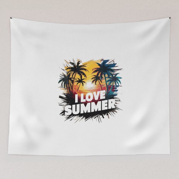 Item preview, Summer Love - Tropical Palm Paradise designed and sold by manni3003.