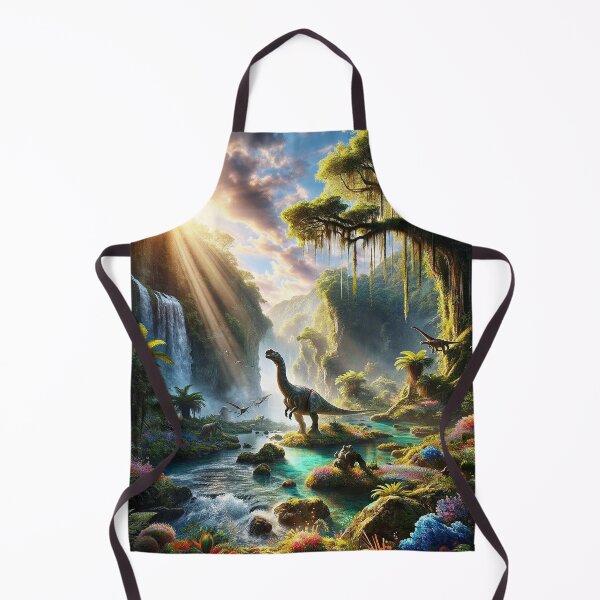 Item preview, Sunrise in dinosaur paradise designed and sold by Cerberus-Art.
