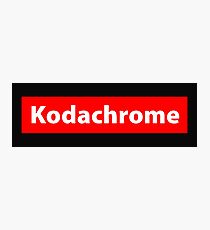 KODACHROME Photographic Print