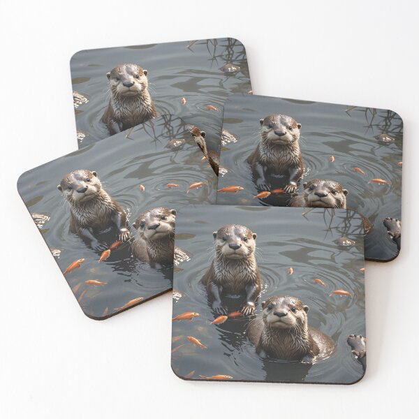 Item preview, Otter in the goldfish pond designed and sold by LilithsDesires.