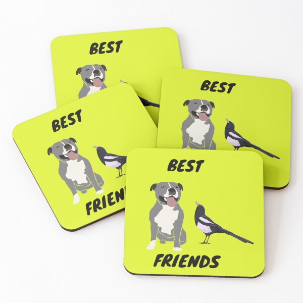 Item preview, Best friends, dog and magpie designed and sold by Yerral.