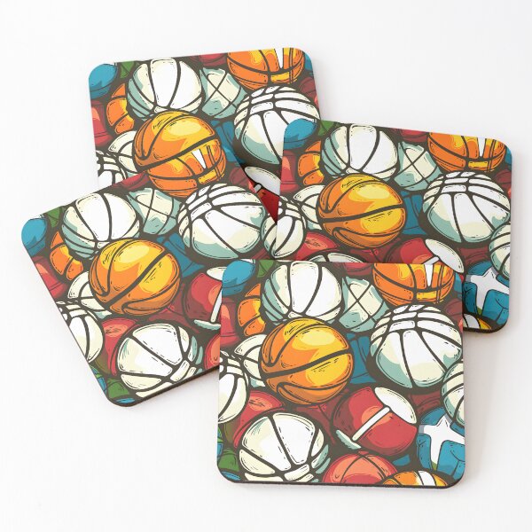 Item preview, Sports Balls Pattern designed and sold by sheprint.