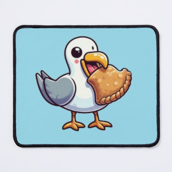 Item preview, Seagull stealing Cornish pasty  designed and sold by PiskieChicGifts.