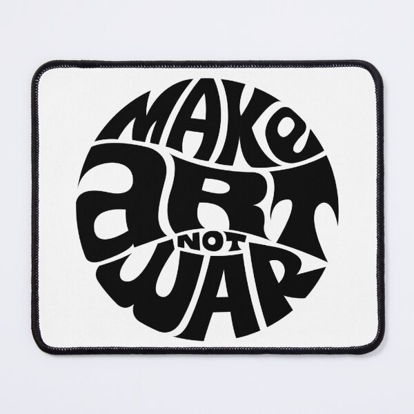 Item preview, Make Art Not War designed and sold by DarkSunglasses.