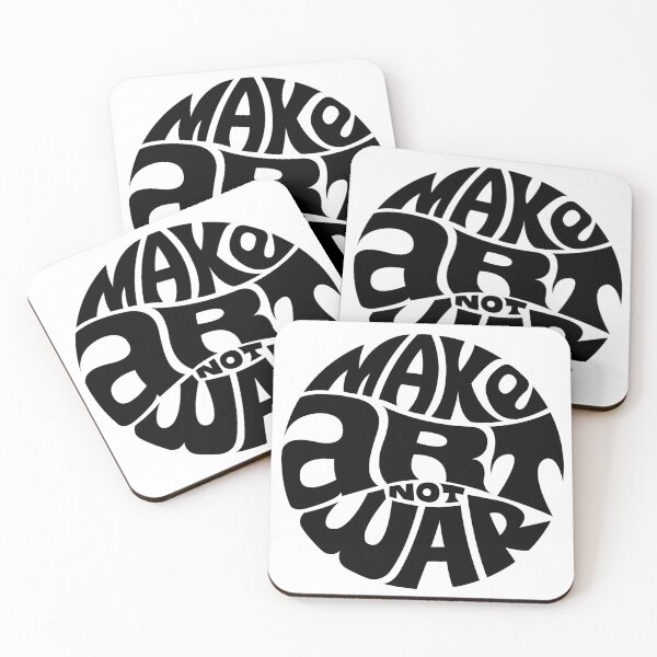 Item preview, Make Art Not War designed and sold by DarkSunglasses.