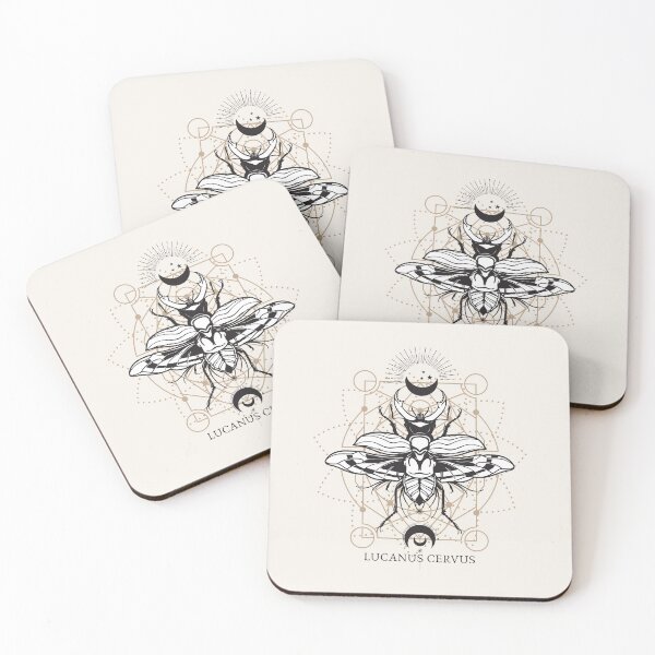 Item preview, Sacred Geometry celestial insect beetle latin name  designed and sold by MonochromeEcho.