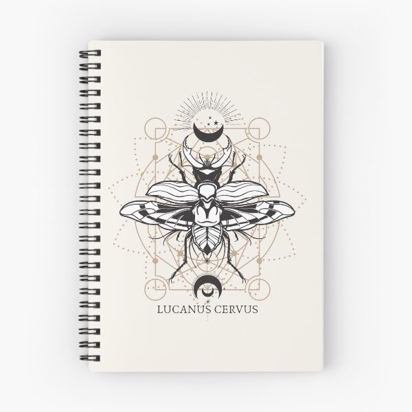 Item preview, Sacred Geometry celestial insect beetle latin name  designed and sold by MonochromeEcho.