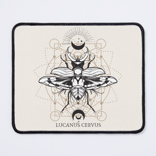 Item preview, Sacred Geometry celestial insect beetle latin name designed and sold by MonochromeEcho.