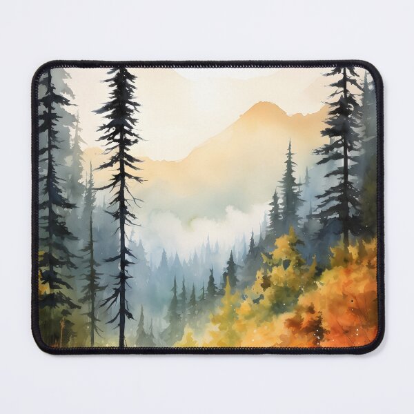 Item preview, Foggy Autumn Hike in the Forest designed and sold by Shirtastically.