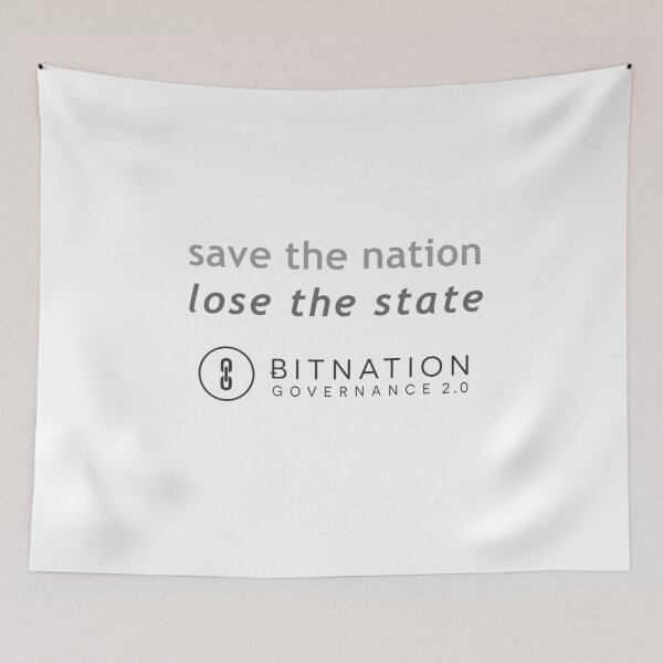 Item preview, Bitnation - save the nation, lose the state. designed and sold by textartlogos.