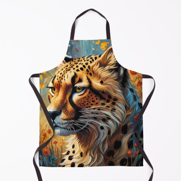 Item preview, Cheetah and Flowers, Ai Generated Art  designed and sold by ACC .