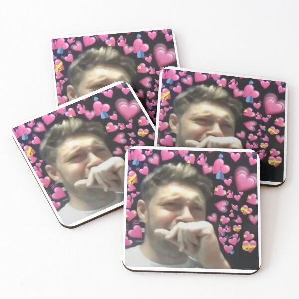 Item preview, Niall Horan Heart Meme designed and sold by golden-styles.